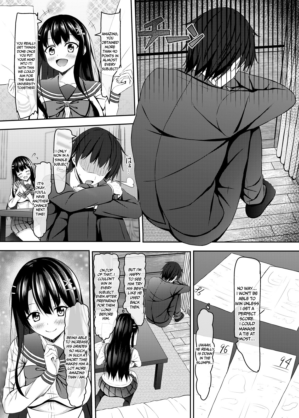 Hentai Manga Comic-The First of an Embarrassed Highschool Girl Blessed With Both Brains and Beauty-Read-8